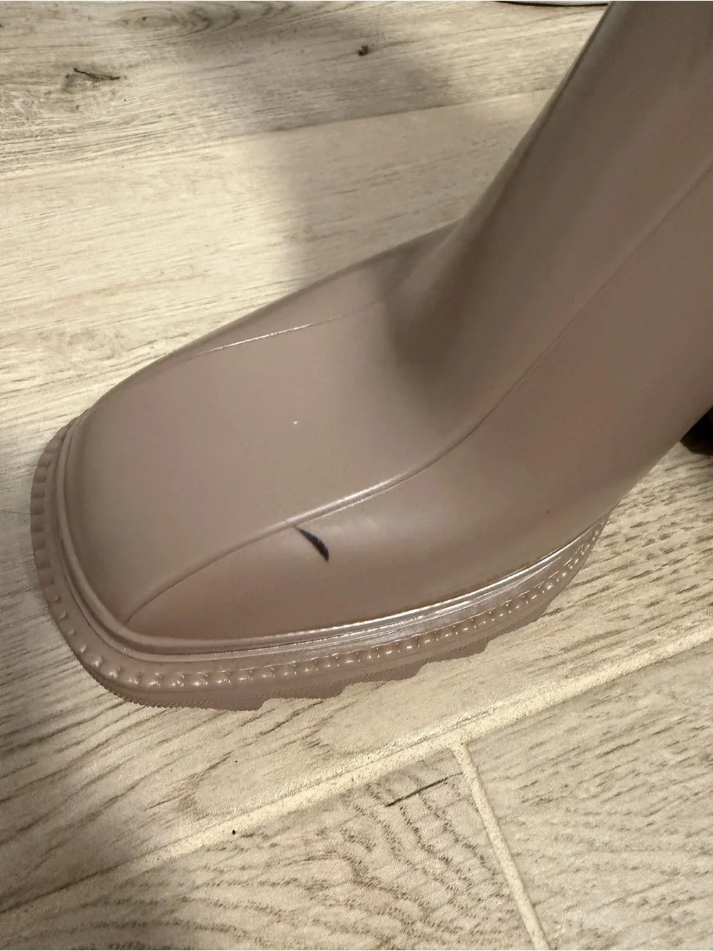Chloe Women’s Rain Boots — Taupe
